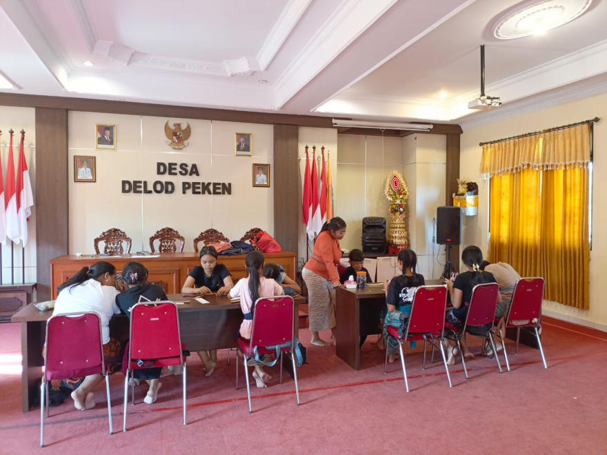 PEMBINAAN NYURAT LONTAR DAN BALI GRAFI 