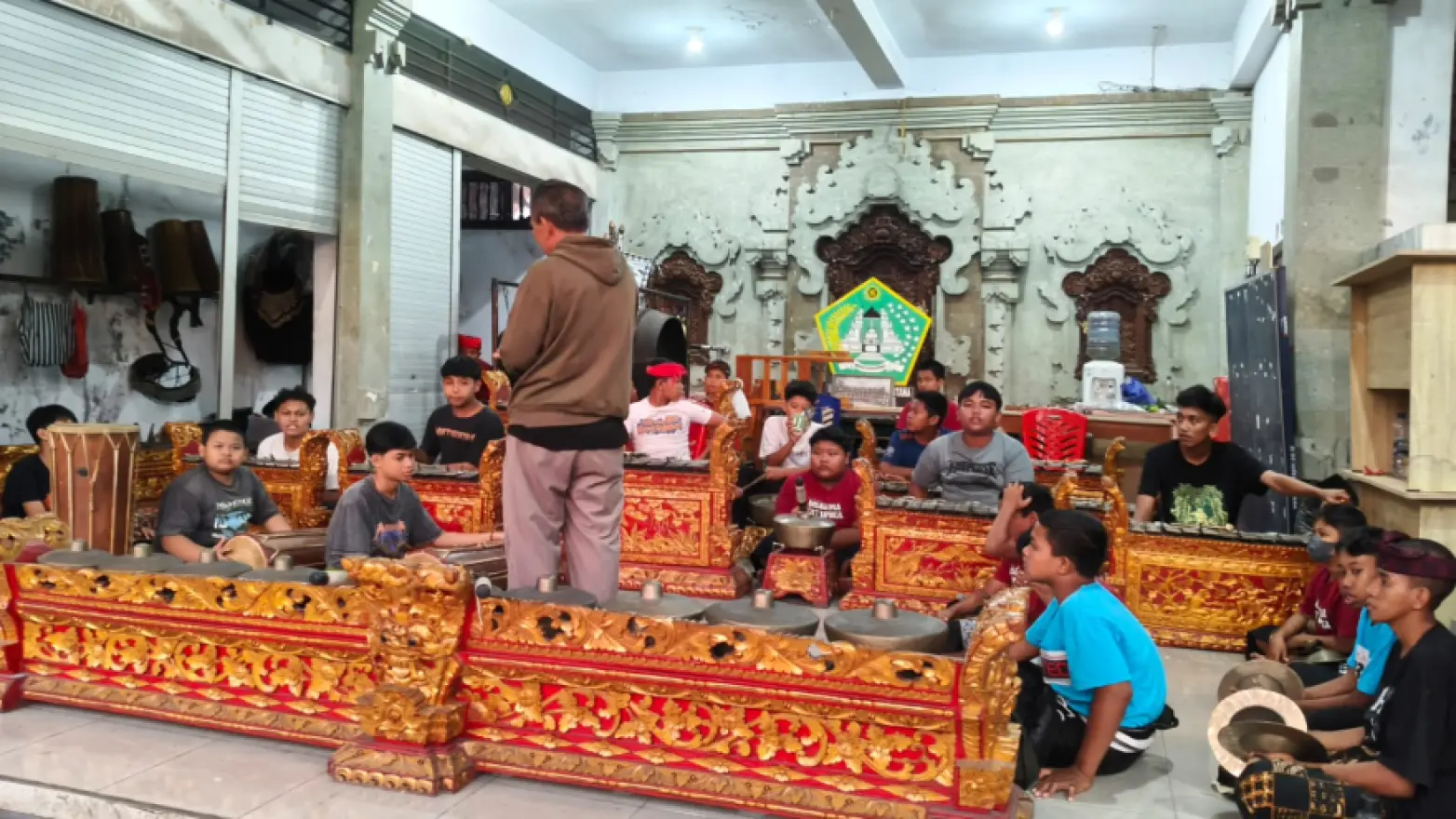 Latihan Sekaa Gong Anak Banjar Taman Sari