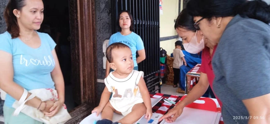 POSYANDU SIKLUS HIDUP DI BANJAR DELOD RURUNG
