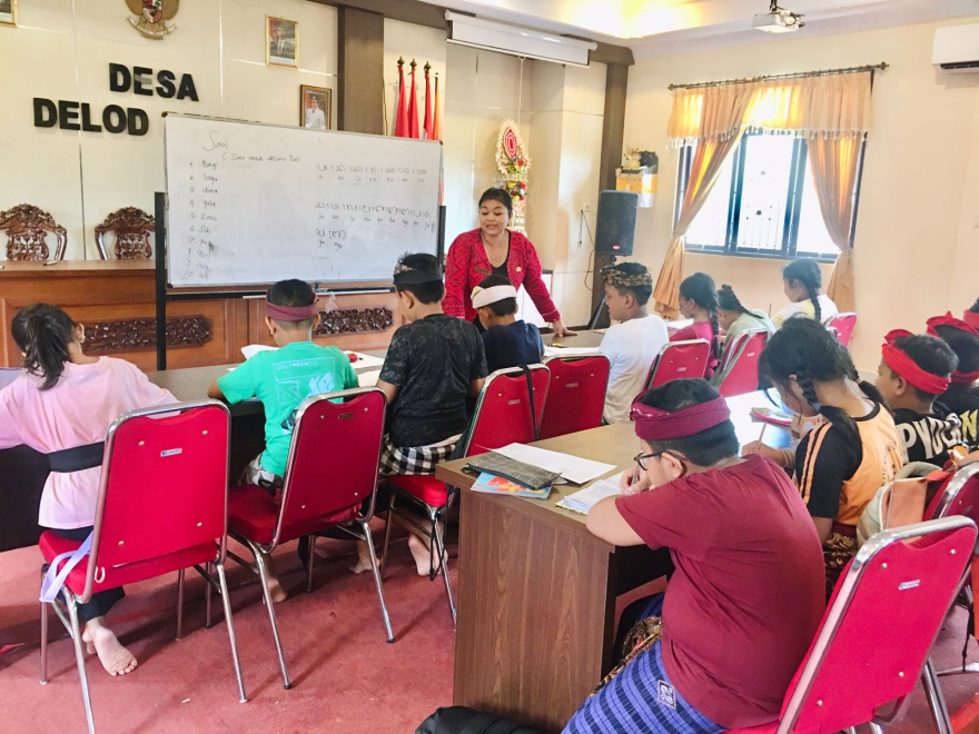 SANGGAR BAHASA BALI WIDYA GRAPANA KHUSUS KELAS IV SD