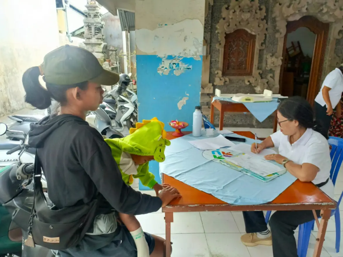 POSYANDU 6 SPM DI BANJAR SAKENAN BALERAN