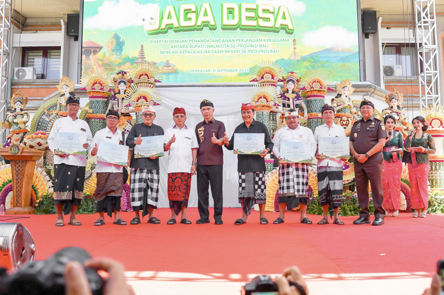 PELUNCURAN PROGRAM JAGA DESA BALI 2025