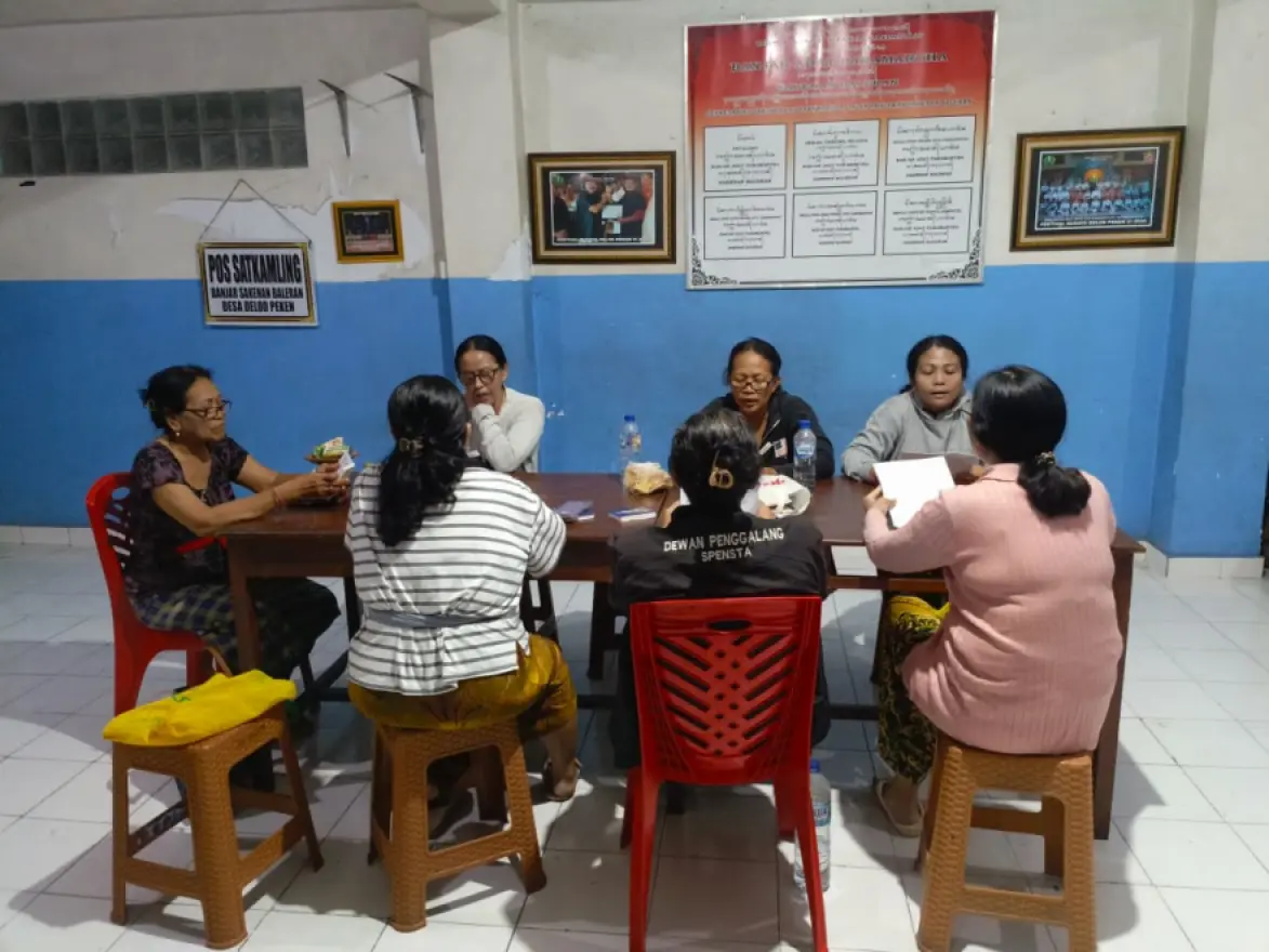 LATIHAN SEKAA SHANTI BANJAR SAKENAN BALERAN