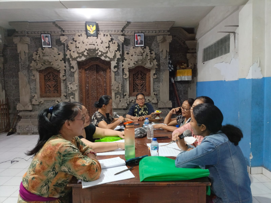 LATIHAN SEKAA SHANTI BR. SAKENAN BALERAN