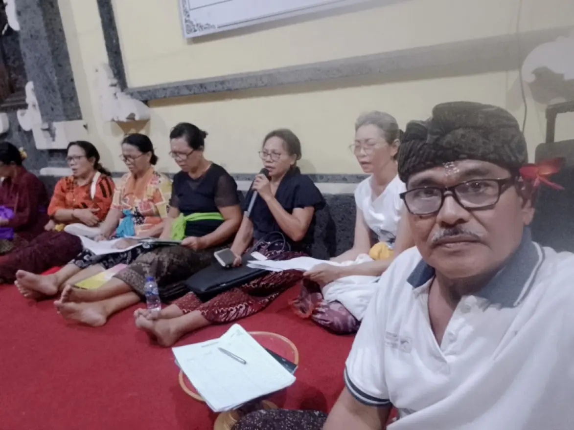 LATIHAN SEKAA SHANTI BR. DELOD RURUNG